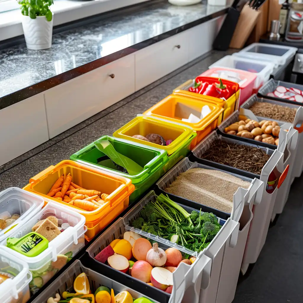 Hoe sorteerbakken je helpen bij afvalscheiding